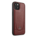 Mercedes hard obal na iPhone 15 6.1" Red Leather Urban Bengale