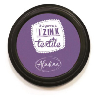 Textilní razítkovací polštářek Aladine IZINK - fialový
