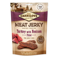 CARNILOVE Jerky Snack Turkey with Venison Fillet 100 g