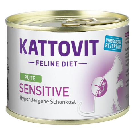 Kattovit Feline Diet Sensitive krůta 12 × 185 g