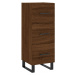 vidaXL Skříň highboard hnědý dub 34,5 x 34 x 180 cm kompozitní dřevo