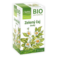 Apotheke BIO Zelený čaj 20 nálevových sáčků