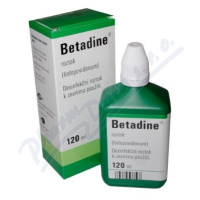 Betadine liq.1x120ml (H) zelený