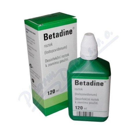 Betadine liq.1x120ml (H) zelený