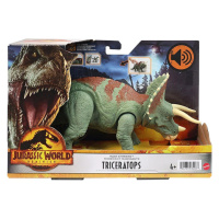 Mattel jurský svět: nadvláda ohlušující útok triceratops