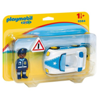 Playmobil 9384 policejní auto s policistou (1.2.3)