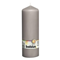 BOLSIUS svíčka klasická teplá šedá 200 × 68 mm