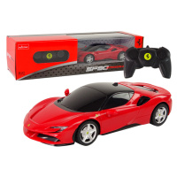 Mamido RASTAR  Auto na dálkové ovládání RC Ferrari SF90 Rastar 1:14 červené