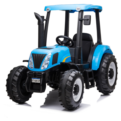 Mamido Dětský elektrický traktor Strong 24V 2x200W modrý