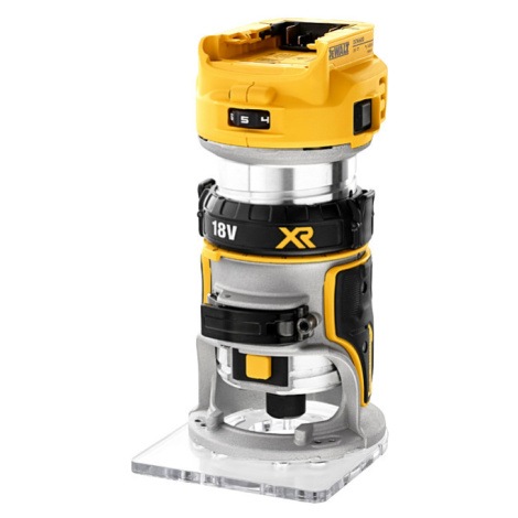 DeWALT DCW600N (verze bez aku) 18V XR aku ohraňovací frézka – jednoruční