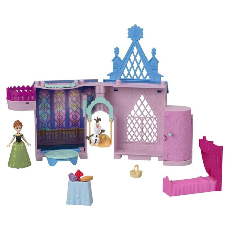 Mattel Frozen sněhové překvapení herní set a malá panenka Anna 10 cm