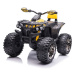 mamido  Dětská elektrická čtyřkolka ATV Power 4x4 žlutá