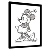 Obraz na zeď - Minnie Mouse - Sketched Single, 30x40 cm