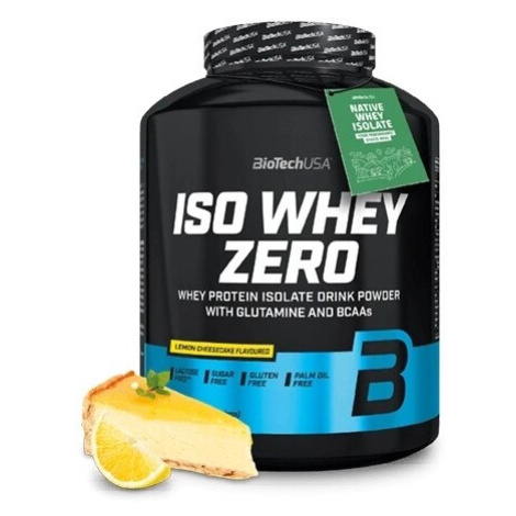 BioTech Iso Whey Zero 2270g lemon cheesecake