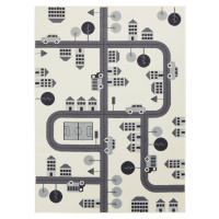 Hanse Home Collection koberce Dětský koberec Adventures 105529 Creme Rozměry koberců: 80x150