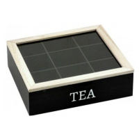 EH Box na čajové sáčky 24 x 24 x 7 cm, černá