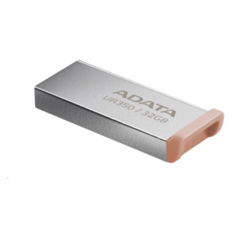 ADATA Flash Disk 32GB UR350, USB 3.2 Dash Drive, kov hnědá