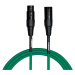 Cascha Standard Line Mic Cable Green 6m