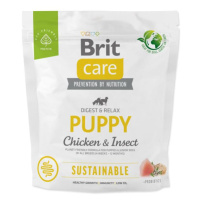 Krmivo Brit Care Dog Sustainable Puppy Chicken & Insoct 1kg