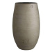 Váza oválná keramika hnědošedá 40cm