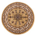 Flair Rugs koberce AKCE: 133x133 (průměr) kruh cm Kusový koberec Sincerity Royale Sherborne Beig