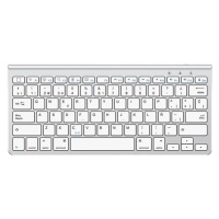 Klávesnice Wireless iPad keyboard Omoton KB088 with tablet holder (silver)