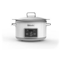 Pomalý hrnec Bionaire CrockPot Saute CSC026X / 5 l / 6 porcí / 220 W / displej / šedá/bílá Varia