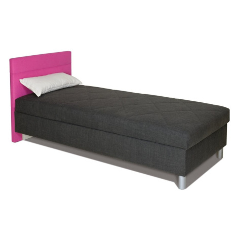 Čalouněná postel vario s krátkým čelem - 90x200 cm