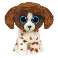 Beanie Boos Muddles hnědo-bílý pes 24 cm