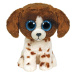 Beanie Boos Muddles hnědo-bílý pes 24 cm