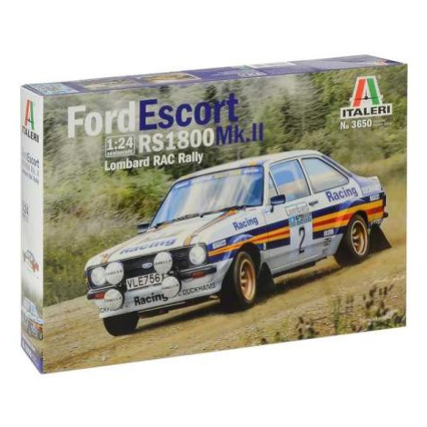 Model Kit auto 3650 - Ford Escort RS1800 MK II Lombard RAC Rally (1:24) Italeri