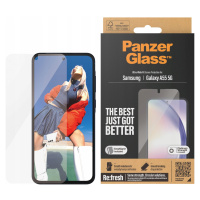 Ochranné tvrzené sklo na displej pro Galaxy A55 5G, PanzerGlass aplikátor