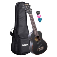 Cascha HH 2300 Premium Black Koncertní ukulele