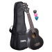 Cascha HH 2300 Premium Black Koncertní ukulele