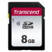 TRANSCEND SDHC karta 8GB 300S, Class 10 (R:20/W:10 MB/s)