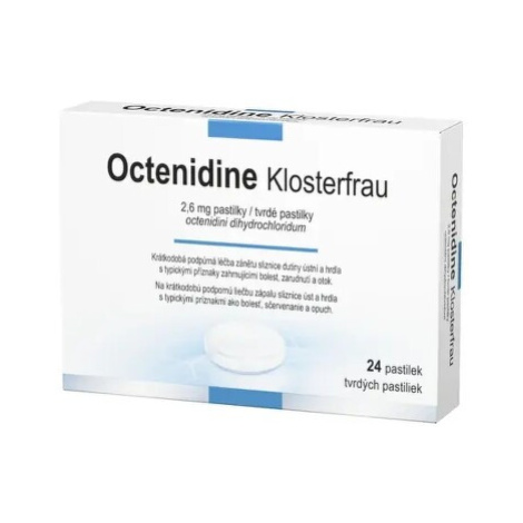 OCTENIDINE KLOSTERFRAU 2,6MG PAS 24