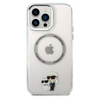 Zadní kryt Karl Lagerfeld IML Karl and Choupette NFT MagSafe pro Apple iPhone 13 Pro Max, transp