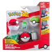 Pokémon clip 'n' go poké ball belt set bulbasaur