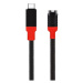 Tactical Recce 3:20 kabel pro Garmin USB-C Black/Red