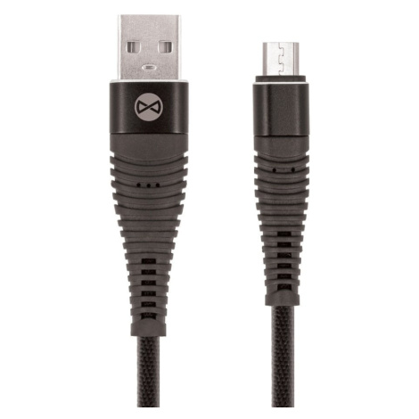 Forever datový kabel micro USB, černá - GSM036392