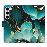 iSaprio flip pouzdro Blue Flowers 02 pro Samsung Galaxy S23 5G