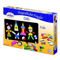 Magnetické puzzle - děti