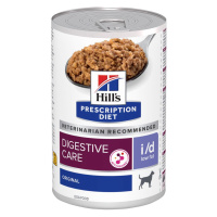 Hill's Prescription Diet, 36 x 360g / 370g - 24 + 12 zdarma - i/d Low Fat Digestive Care Origina