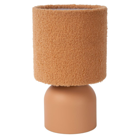 Lucide 10516/01/44 - Stolní lampa WOOLLY 1xE14/40W/230V oranžová 10516/01/44