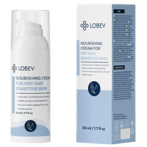 LOBEY Vyživující krém na suchou a citlivou pleť 50ml