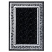 Kusový koberec Gloss 2813 87 greek black/grey 280x370 cm