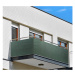 Balkonová zástěna OSLO zelená, výška 90 cm, šířka různé rozměry MyBestHome Rozměr: 90x400 cm roz
