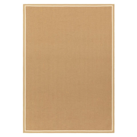 Oboustranný/ručně tkaný jutový koberec v přírodní barvě 160x230 cm Bordo Herringbone Linen – Asi Asiatic Carpets