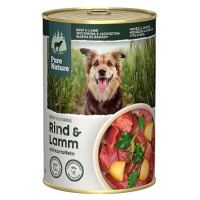 Pure Nature Dog Senior Hovězí Pur 400 g