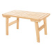 DEOKORK Masivní zahradní stůl z borovice ROMANTIC (32 mm) - různé délky 200 cm